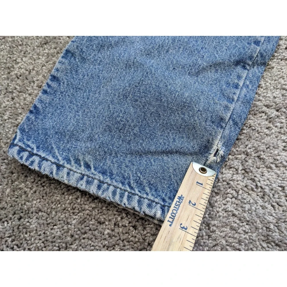 Vintage LL Bean Jeans‎ Mens 37X32 Fleece Lined Denim blue jeans
